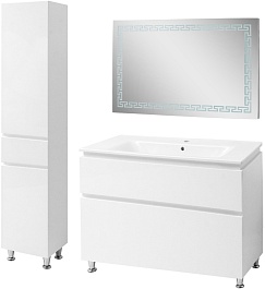 Ceruttispa Мебель для ванной Романья white 100 – фотография-2